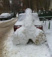 Снежное творчество