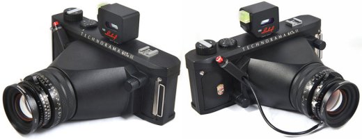 На первой фотке Linhof Technorama 617s III.
Точнее некая модификация, поскольку такие аппараты часто делают под заказ, под нужды фотографа.