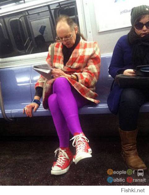 Безумные пассажиры общественного транспорта  