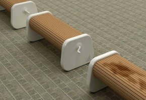 Скамейка намокла после дождя? Прокрути ручку и скамейка снова сухая!