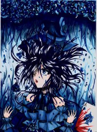 Красиво! А это рисунок начинающий художницы - моей дочки)