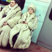 Очередная подборка странных людей из московского метро