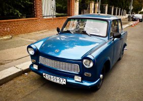 Траби не заслуженно мало, это был важный символ ГДР. Тарахтелочка)))