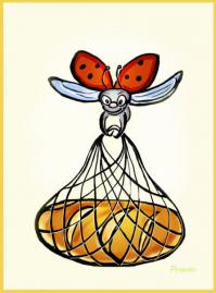 Божья коровка, полети на небо, принеси нам хлеба!

Достали, вот вам!!!