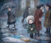 Вроде красиво,по детски - НО - почему у большинства её персонажей такие печальные глаза ?



Каким-то одиночеством веет.