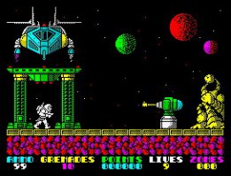 Dizzy, Exolon,Robocop, UFO, Черный Ворон аля Warcraft на Speccy