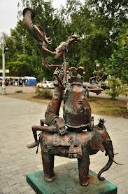 Скульптуры из металла в Яровом (Алтайский край)