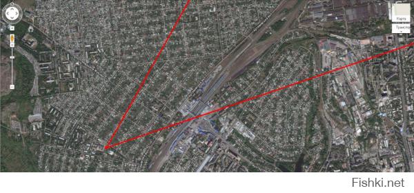 Дальше откатываем камеру дальше. Проставляем наши маркеры и по геометрии (через 2 точки проводится только 1 прямая) продлеваем линии.