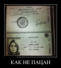 Как выглядели паспорта знаменитостей 