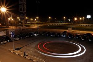 Гонка автомонстров на улицах Техаса