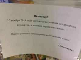 Фишкина солянка за 18.11.2014