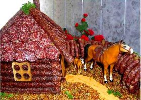 Дом-колбаса