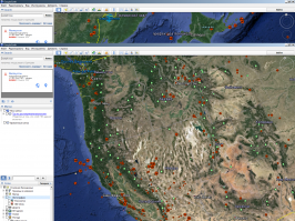 После просмотра этого поста полез полюбопытствовать на Google Earth.
Посмотрел активность Йеллоустона - не впечатлило...хотя отметил активность в зоне разлома Сан-Андреас (Калифорния).
Ну и крутанул карту и случайно попал на Японию...
И прям проблема взрыва Йеллоустона, по сравнению с судьбой японцев ...на мой взгляд на второй план отходит.
Уж как то сильно их сегодня трясет.