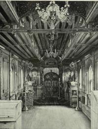 Паровоз 2-3-2В (тип 2-3-2 Ворошиловградского завода; заводской номер — № 6998) — опытный советский скоростной паровоз типа 2-3-2, спроектированный и построенный в 1938 году на Ворошиловградском паровозостроительном заводе под руководством инженера Д. В. Львова. Предназначался для вождения курьерских поездов. Обозначения серии данный паровоз не получил, 2-3-2В — основное его обозначение в литературе, в том числе и справочниках по локомотивному парку. 

Вагон-церковь сооружена на Путиловском железоделательном заводе в ознаменования рождения Великой Княжны Ольги Николаевны. Освящение церкви произошло 14 ноября 1895 года в день святого крещения Великой Княжны.