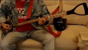 А как же гитара из лопаты?