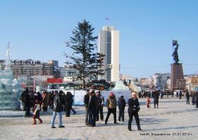 Владивосток.2010 год. Центральная площадь.