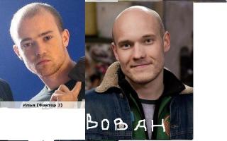 Очень похожи