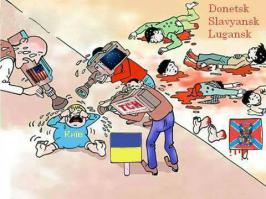 Подборка политического юмора