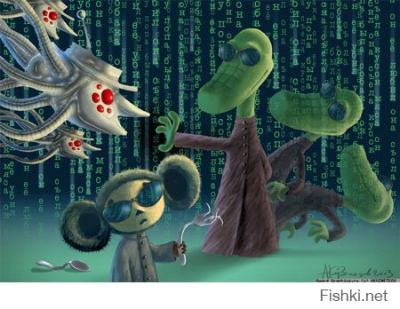 А ещё крокодилы, отличные и многоплановые актёры.:D