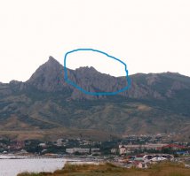 Да ну, не всем но интересно.
Добавлю, в том же Коктебеле, на Карадаге профиль Пушкина.