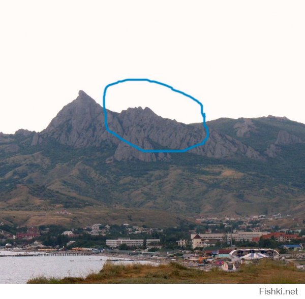 Да ну, не всем но интересно.
Добавлю, в том же Коктебеле, на Карадаге профиль Пушкина.