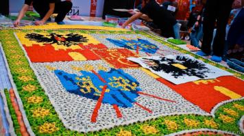 Герб Краснодара из 15000 суши и роллов