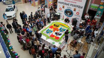 Герб Краснодара из 15000 суши и роллов