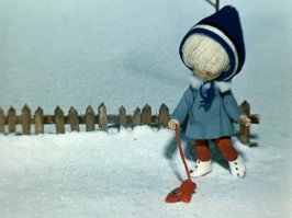 и такие вот варежки на резинке