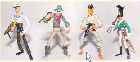 Джентельмены, а такие из проволоки не крутил никто?