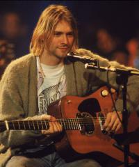 А где Курт Кобейн?
Ведь сего самоубийство так же под вопросом(подозревают  Кортни Лав жену, но доказать не могут до сих пор)?