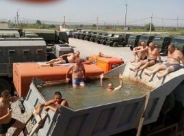 У нас тоже есть камаз-бассейн