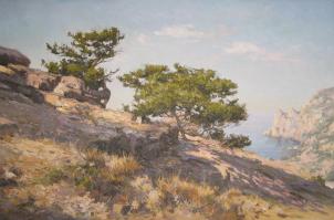 Вопрос к автору и прочим крымчанам - вы случаем не знаете такого художника Абракелямова? (надеюсь, без ошибок написал). У меня есть его картина "Крым. Новый Свет" и сам он вроде в Крыму живёт. Не смог его нигде нагуглить    а хотел ещё чего-нибудь приобрести, но без лишних посредников.