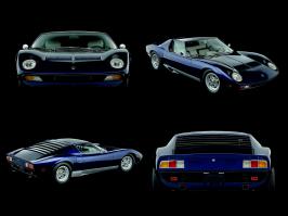 Почему-то очень напомнило Lamborghini Miura. \=