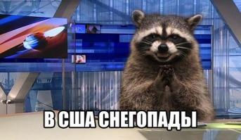 Аномалия в Нью Йорке - суровая метель