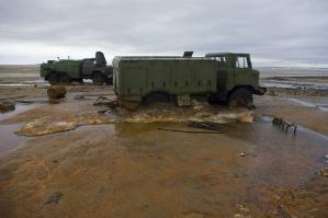 Прилетают значит пендосы на марс,а там...