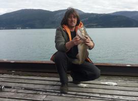 Тоже прогулялся, заодно и рыбки половил