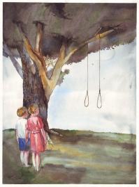 украли качели.