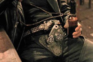 Стреляющая пряжка Третьего Рейха («SS-Waffenakademie Koppelschloßpisto