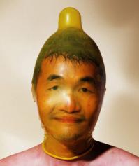 Ага, муж зашел, ему натянули гандон на голову и лошара успокоился