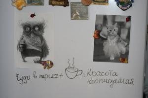 Прикольные записки на холодильнике
