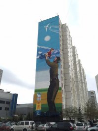 Граффити на тему 9 мая