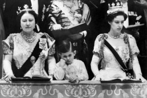Принц Чарльз на коронации Елизаветы 2. 1953 г