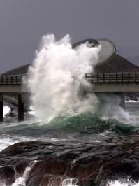 Атлантическая Океаническая дорога в Норвегии