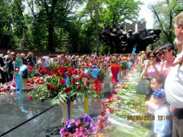 аж сердце екнуло, парк 28-ми Панфиловцев...