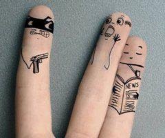 А вот они - пальчики