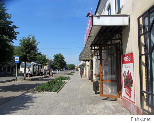 Слободской кировская обл, очень приличный центр города и главные улицы