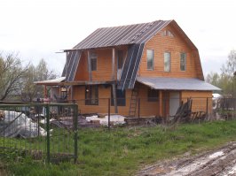 а у меня такая собственноручно построенная банька.
но весь процесс выкладывать не стану,за..бут советами.