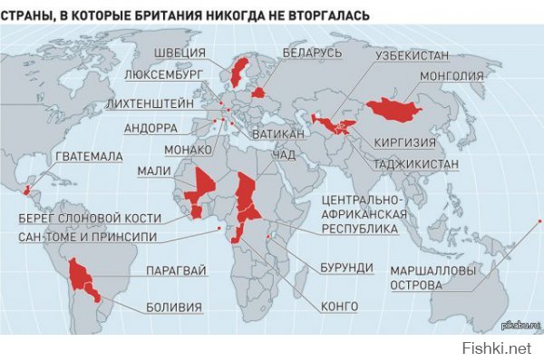 Самая «мирная» страна в истории