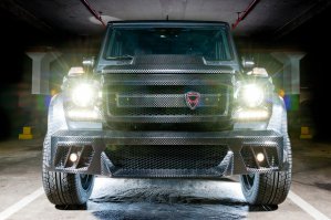 Обычный гелик и так хорош. И не нужно было его трогать снаружи, тем более превращать хишную морду в это клечатое убожество.