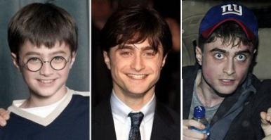 Актеры "Гарри Поттера" на первой и последней премьере фильмов
